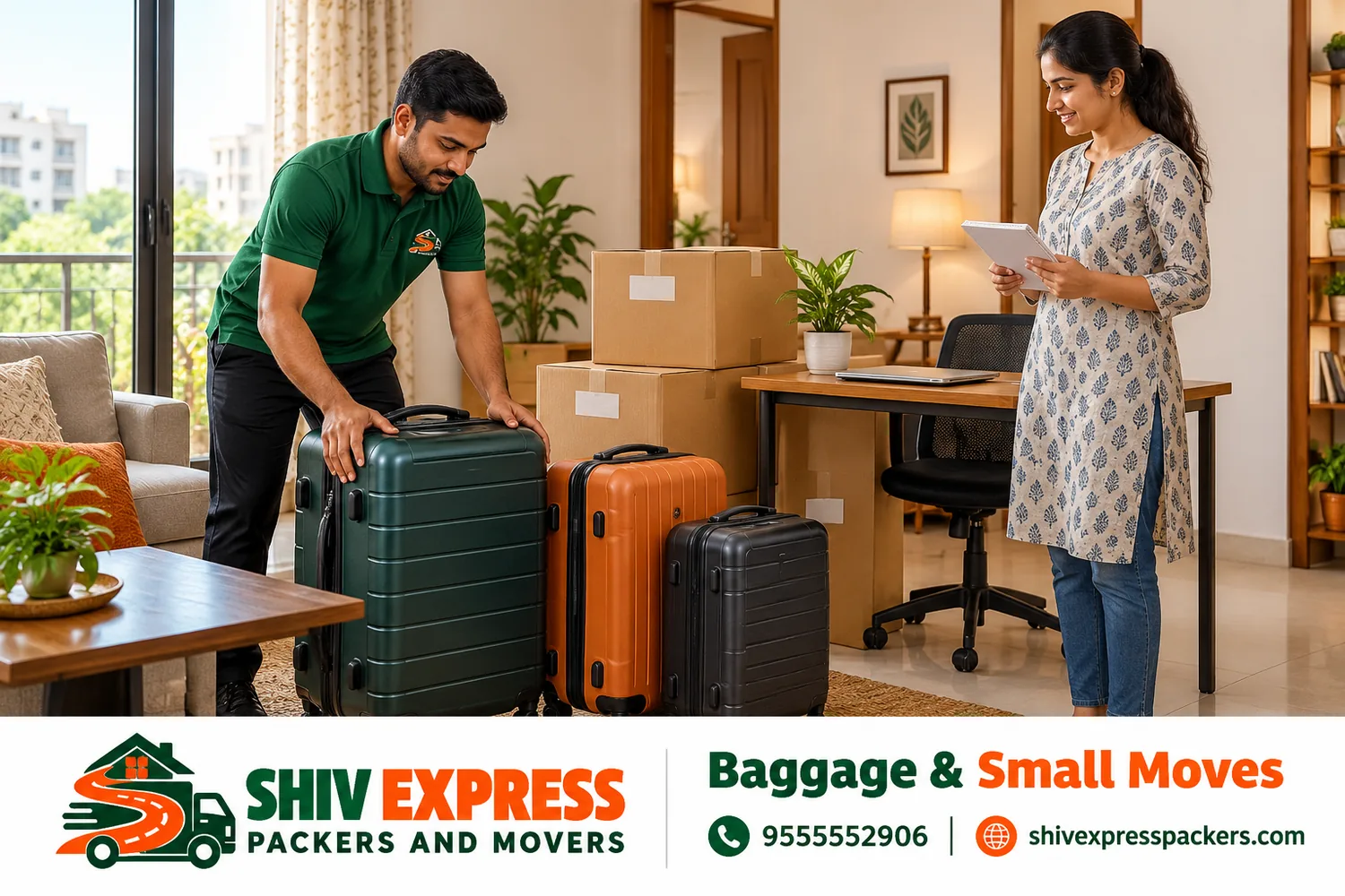 Baggage and Small-Consignment Transport with Shiv Express