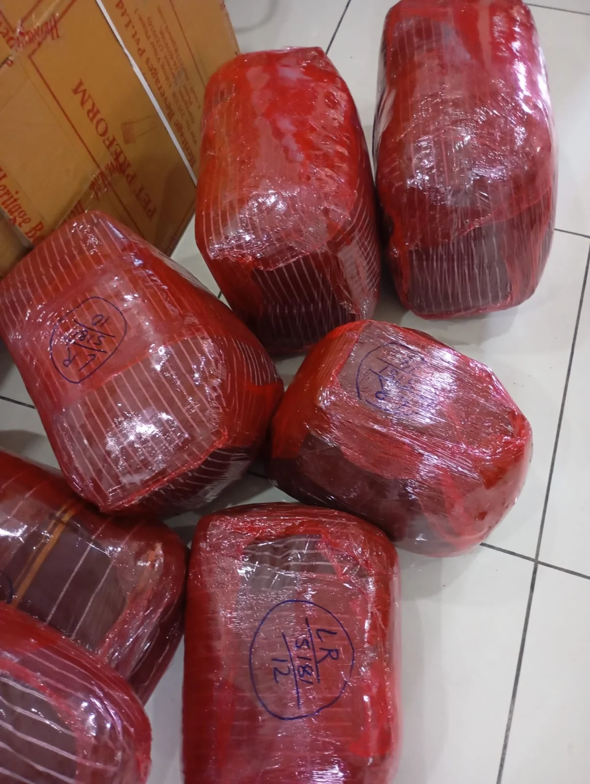 Individually wrapped soft furnishings
