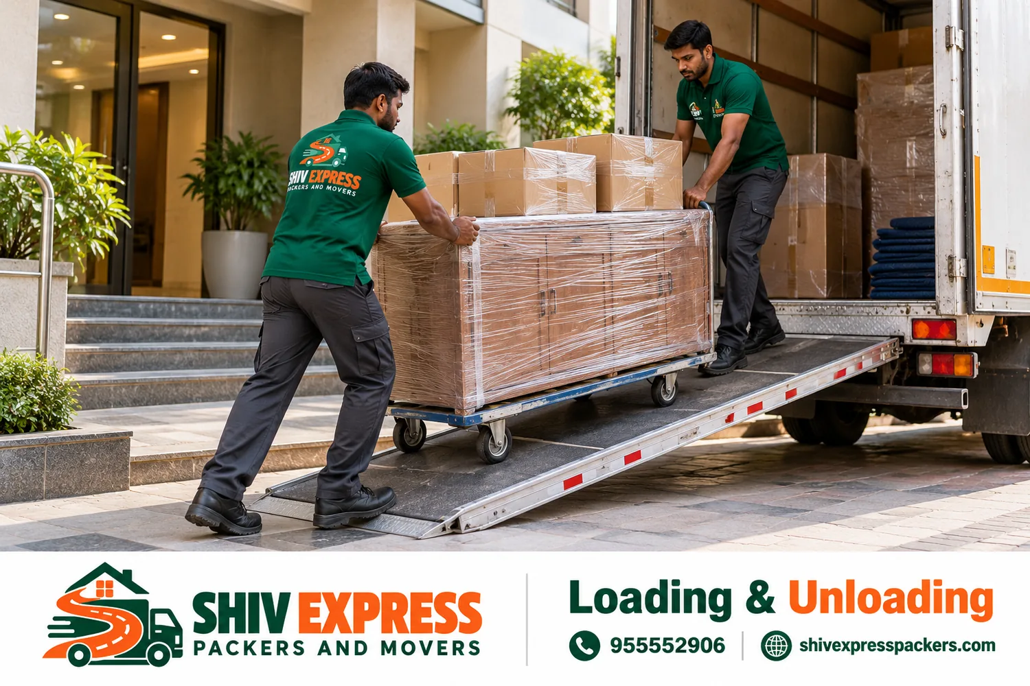 Loading and Unloading with Shiv Express