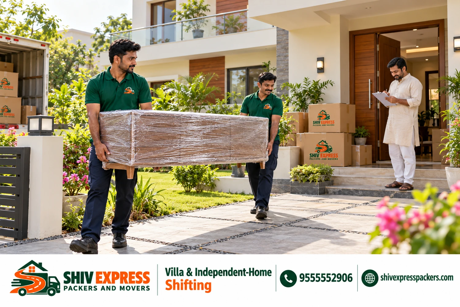 Villa and Independent-House Shifting with Shiv Express